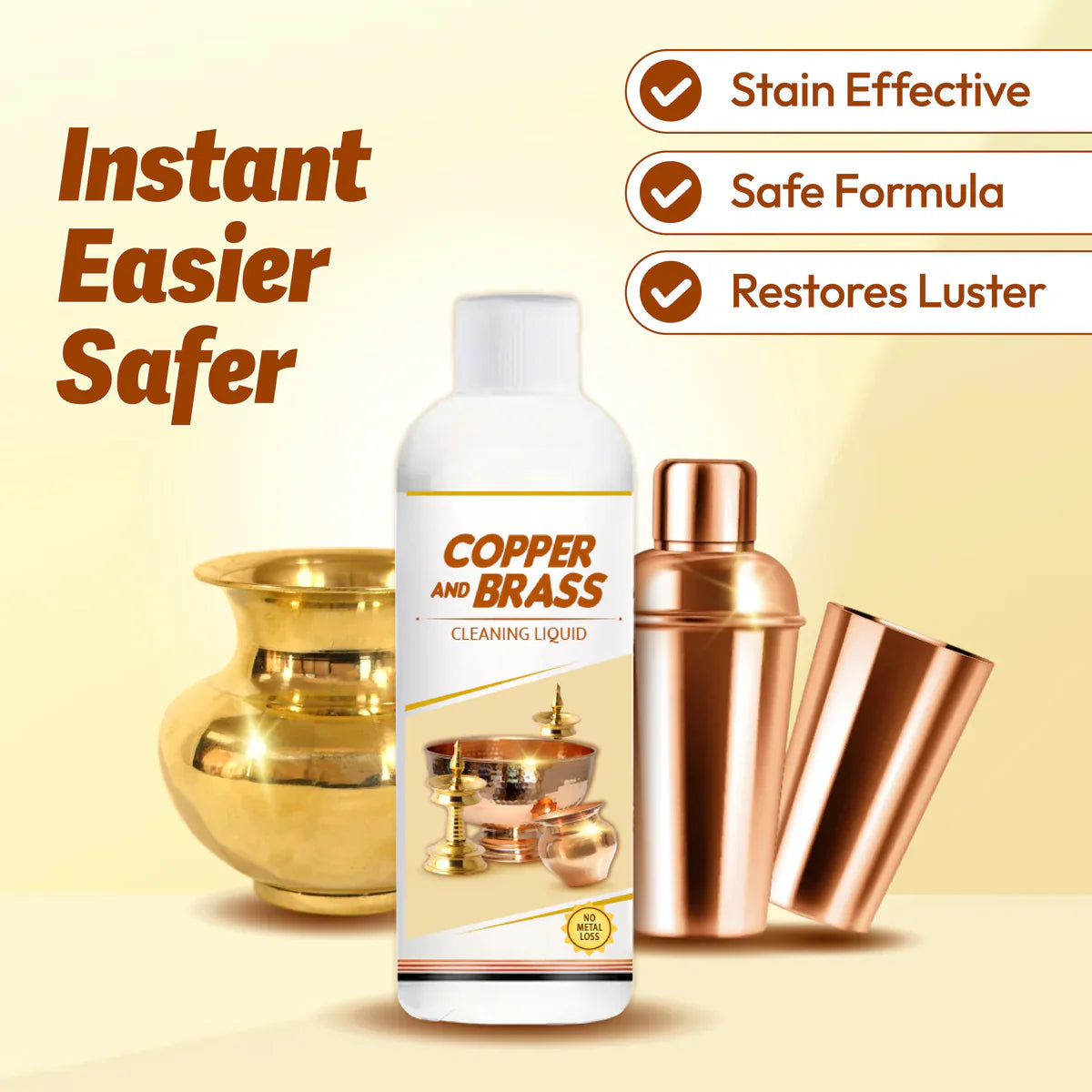 ShineBright™ - Instant Copper & Brass Cleaning Liquid ✨🥇 (Buy 1 Get 1 Free🔥🔥) Limited Period Offer