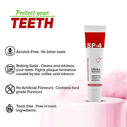 SP4 Ultra Whitening Probiotic Toothpaste